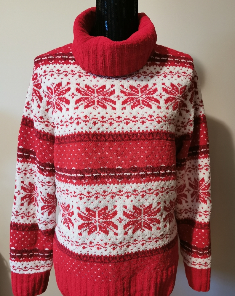 Tradition Country Collection Snowflake Sweater L